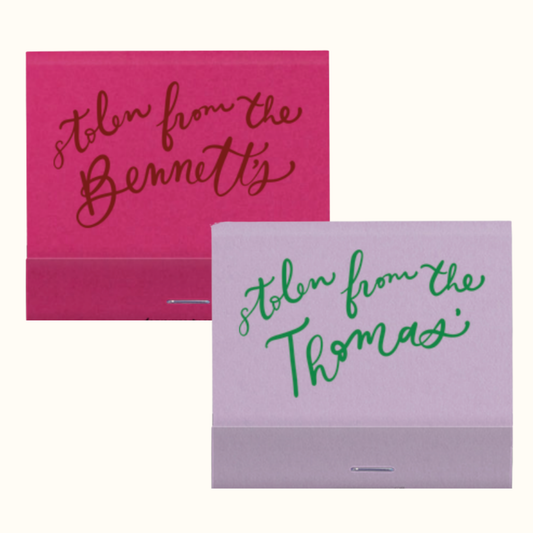 "Stolen From The..." Matchbook (Set of 25)