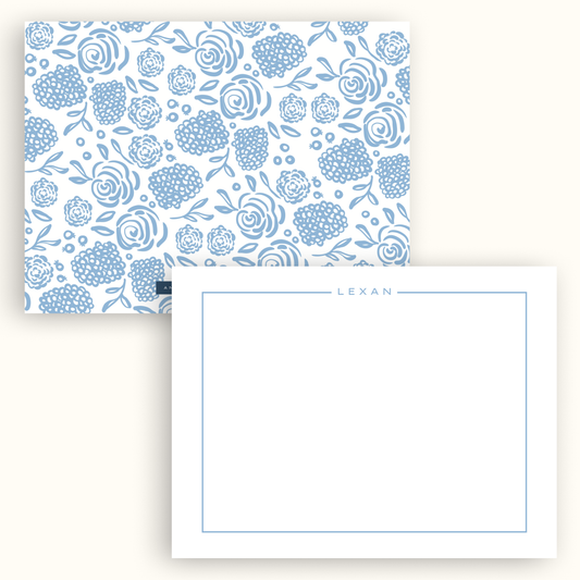 Summer Blues Stationery Set