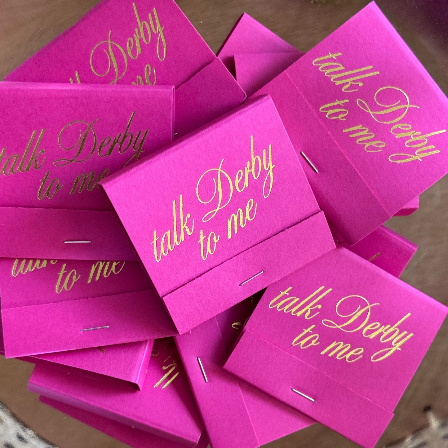 Talk Derby to Me Matchbook
