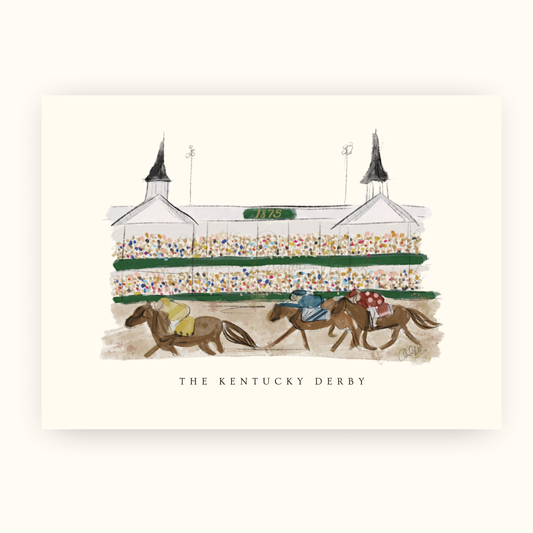 8"x10" Kentucky Derby Print