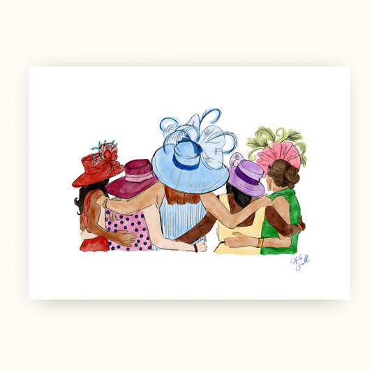 8"x10" Kentucky Women Print