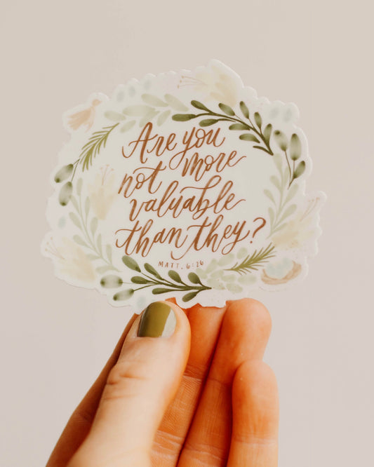 Matthew 6:26 Sticker