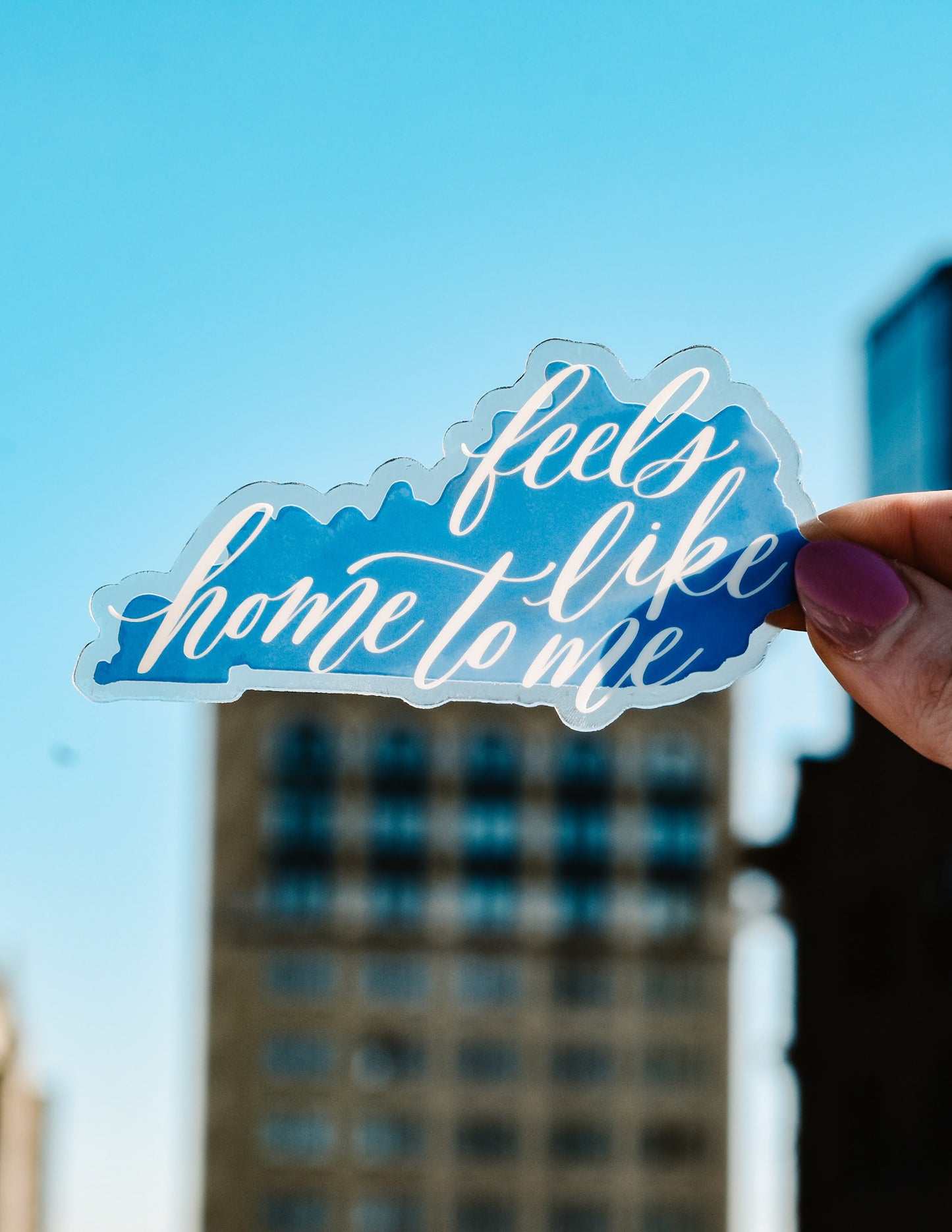 Feels Like Home Sticker